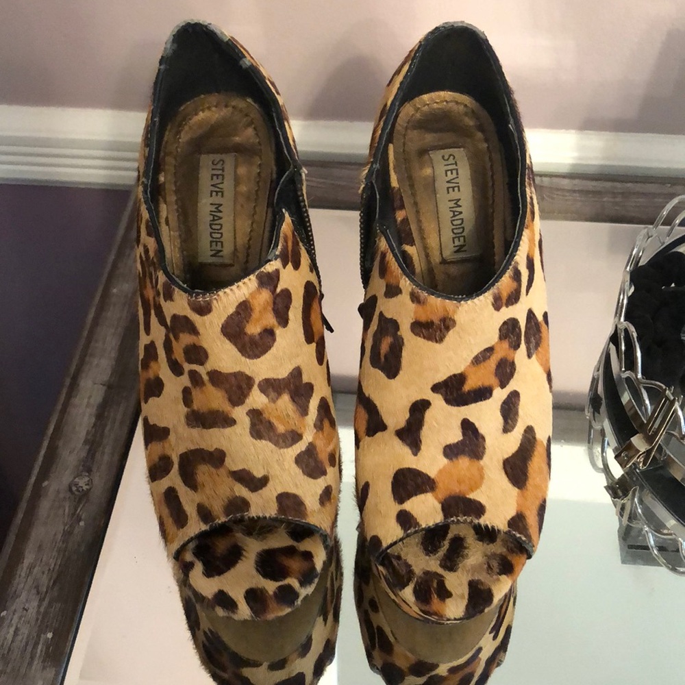 Steve Madden cheetah heels
